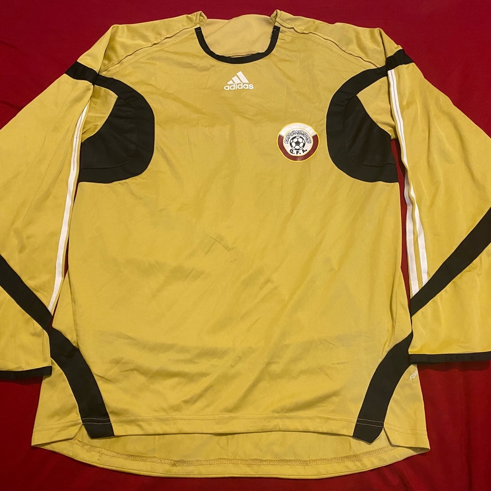 Adidas Qatar 🇶🇦 National Soccer Team World Cup Training Jersey